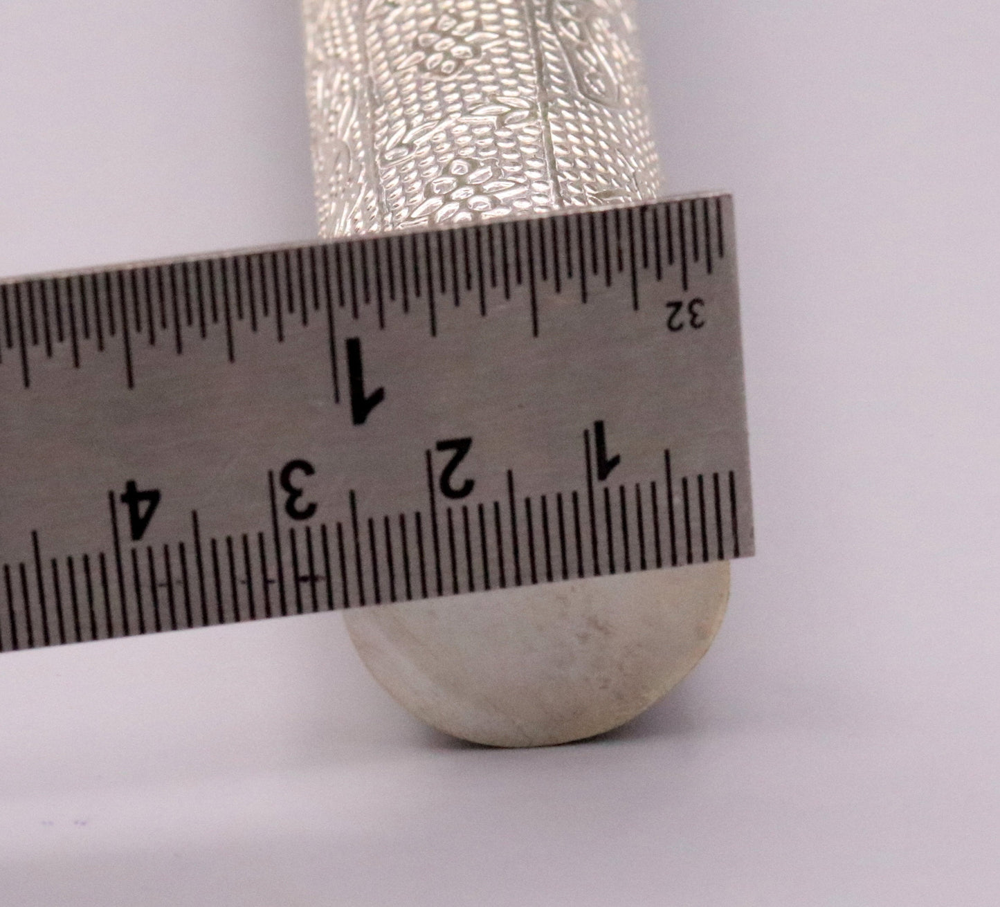 Vintage design solid sterling silver handmade incense stick box , agarbatti box container home temple jewelry a04 - TRIBAL ORNAMENTS