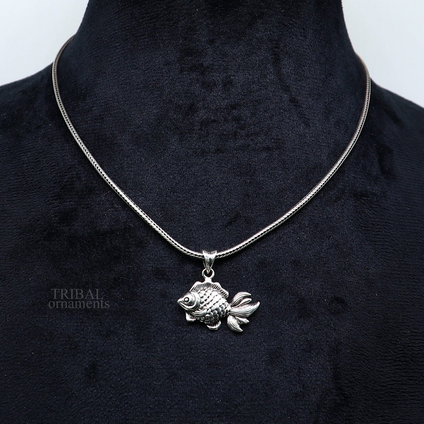 925 sterling silver handmade stylish design small fish style pendant best gifting jewelry religious pendant custom jewelry ssp1661 - TRIBAL ORNAMENTS