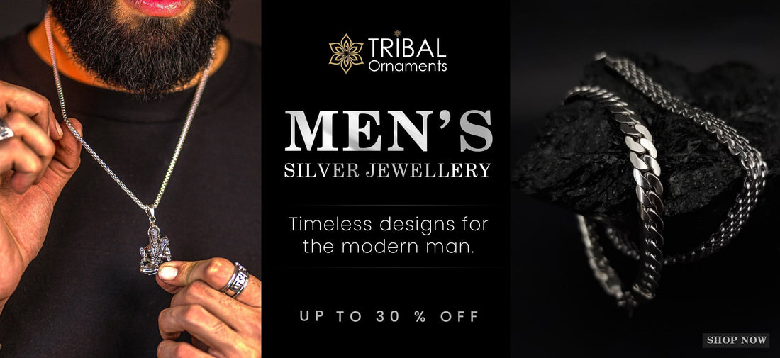 From Casual to Formal: How to Style Men's Sterling Silver Jewelry for Any Occasion