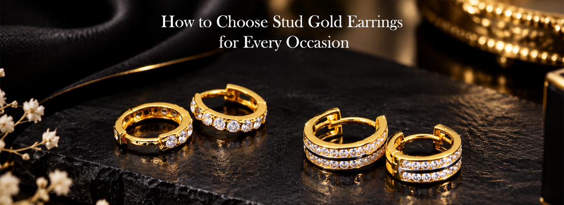 How to Choose Stud Gold Earrings for Every Occasion