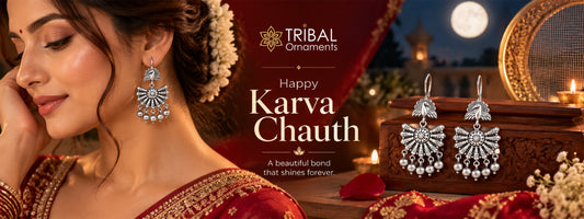 Karva Chauth Special: Best Silver Jewellery Gifts for Your Wife – Earrings, Mangalsutra, Necklaces & More
