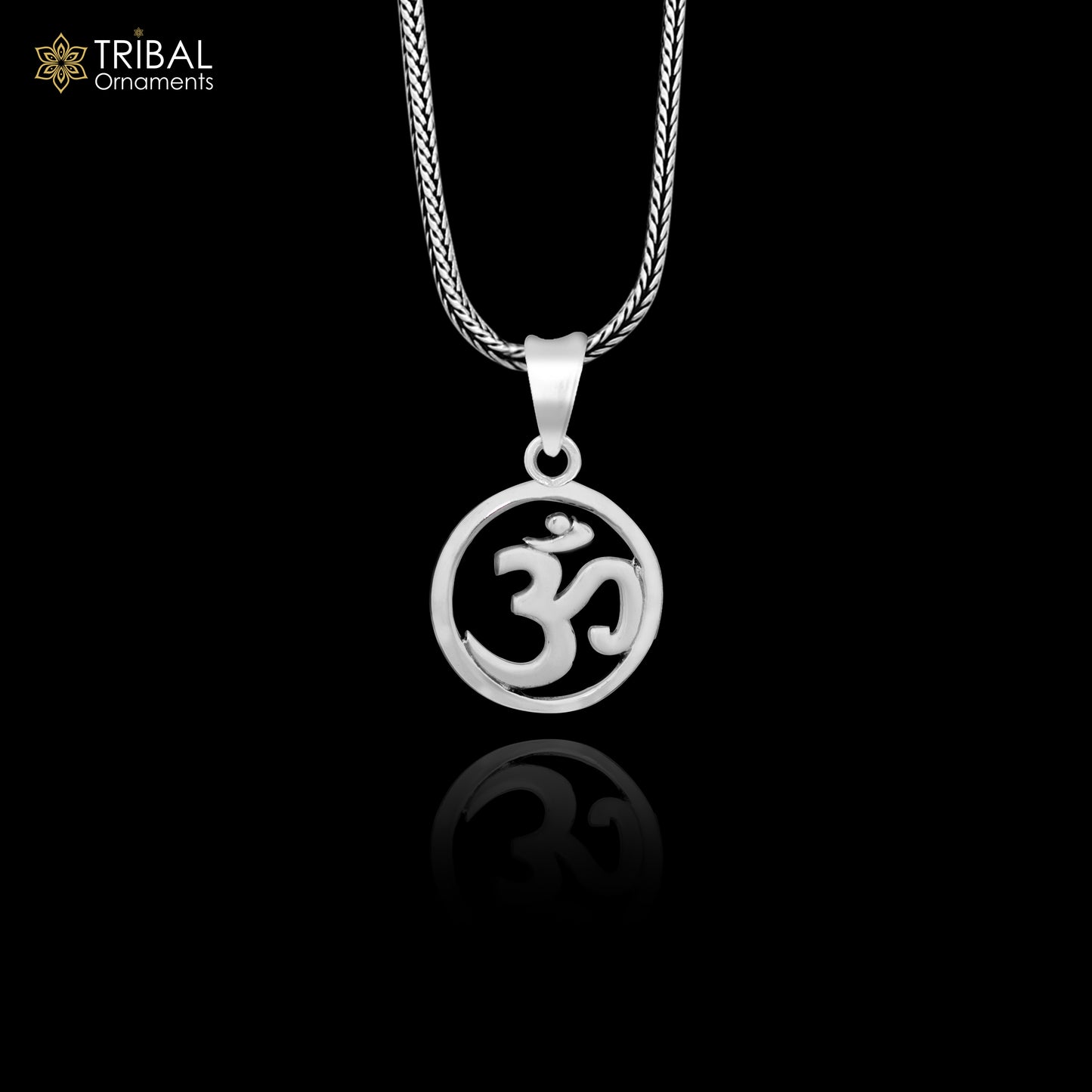 925 sterling silver handmade Hindu mantra 'Aum' OM pendant, amazing stylish unisex pendant locket personalized jewelry tribal jewelry ssp467