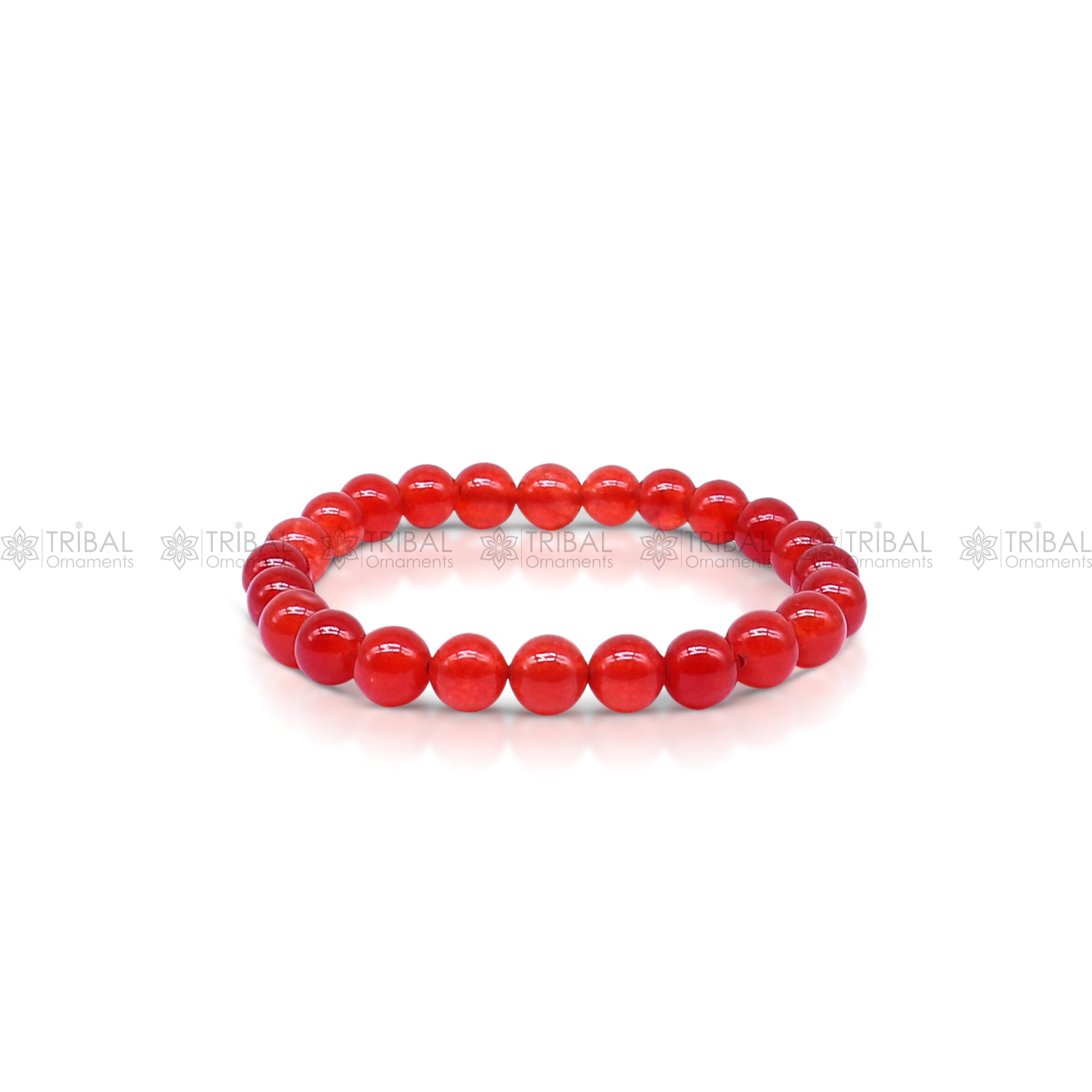 Carnelian Healing Crystal Bracelet – Energize Your Spirit and Empower Your Journey" stnbr104 - TRIBAL ORNAMENTS