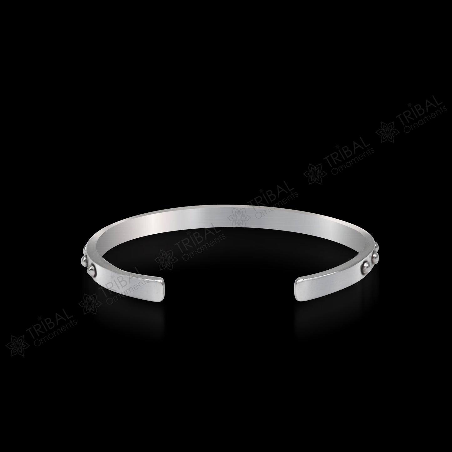 925 sterling silver handmade solid trendy design fashion kada cuff bracelet, cuff kada unsex gifting jewelry solid silver kada cuff154