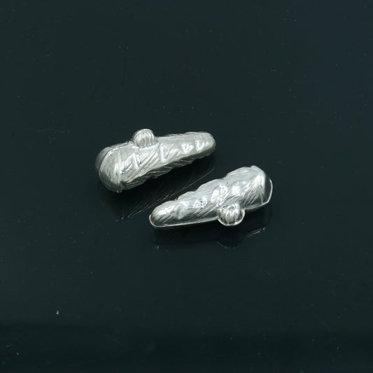 Lot 2 pieces 925 Sterling silver handmade silver turmeric  su1328