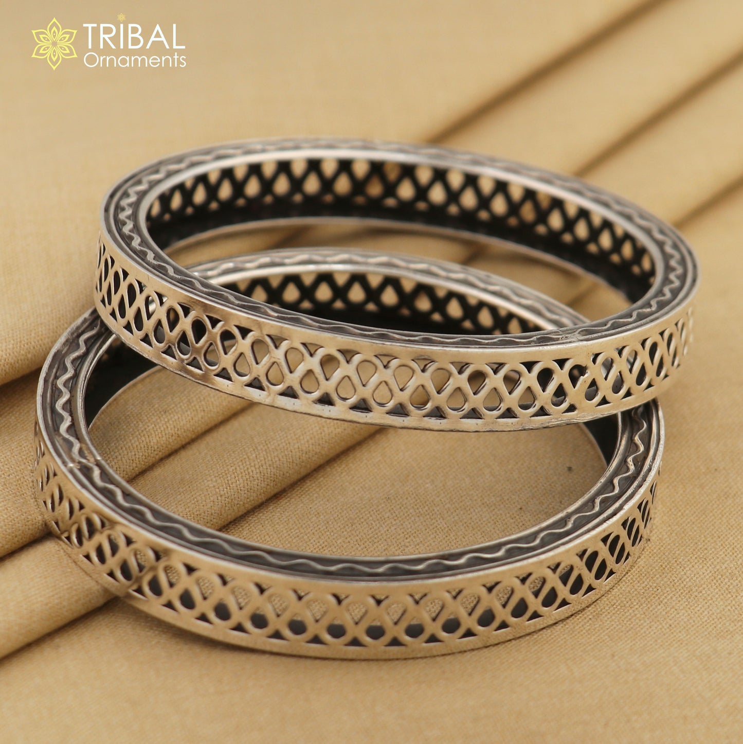 Exclusive functional 925 sterling silver unique style handmade bangle bracelet , best brides collection wedding NAVRATRI jewelry nba402