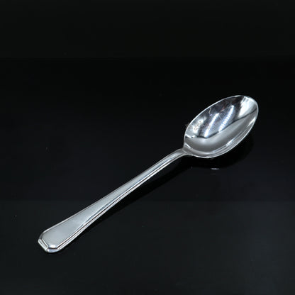999 pure silver handmade solid silver spoon for new born baby serving, silver has antibacterial properties, keep stay healthy sv0011