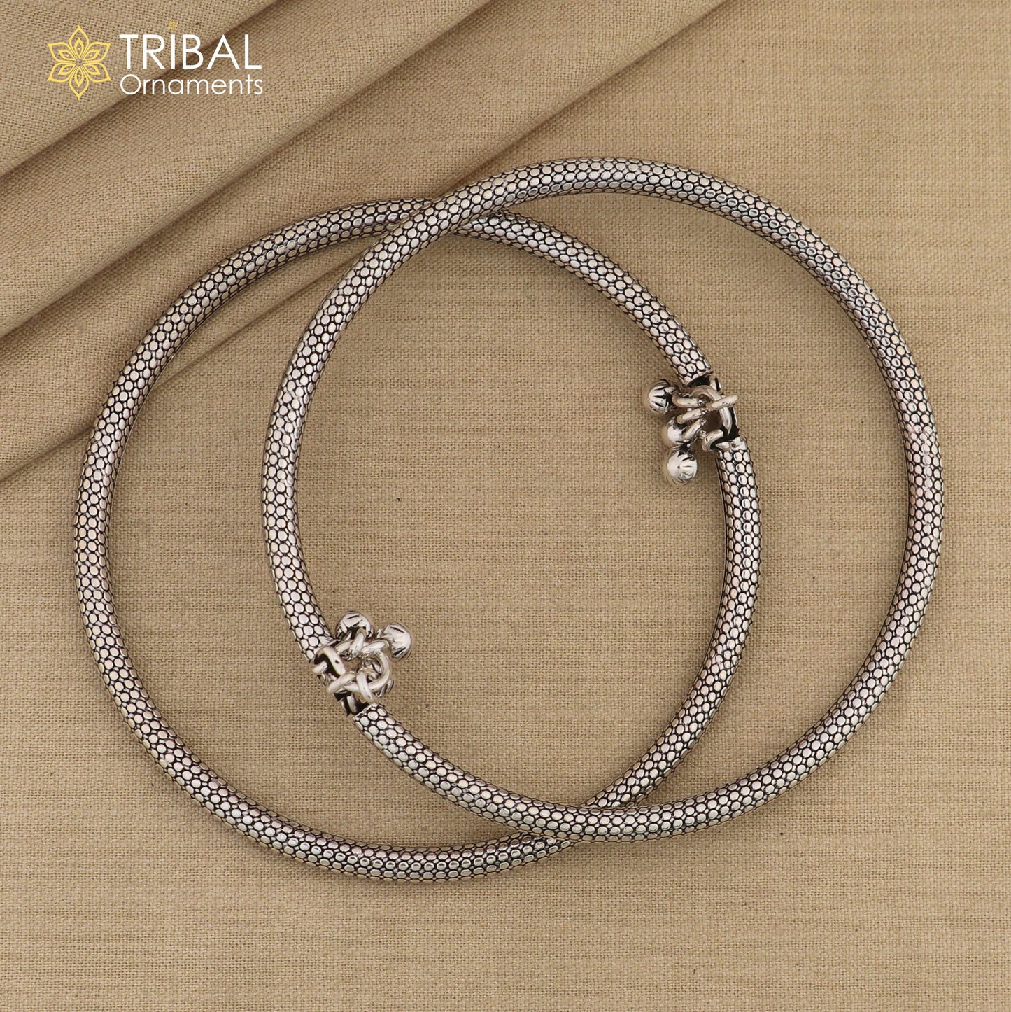 925 sterling silver flower design customized foot bracelet anklet kada hanging drops belly dance ethnic jewelry nsfk127