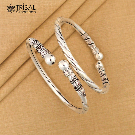 925 sterling silver handmade vintage design gorgeous customized foot bracelet anklet kada hanging drops belly dance ethnic jewelry nsfk128