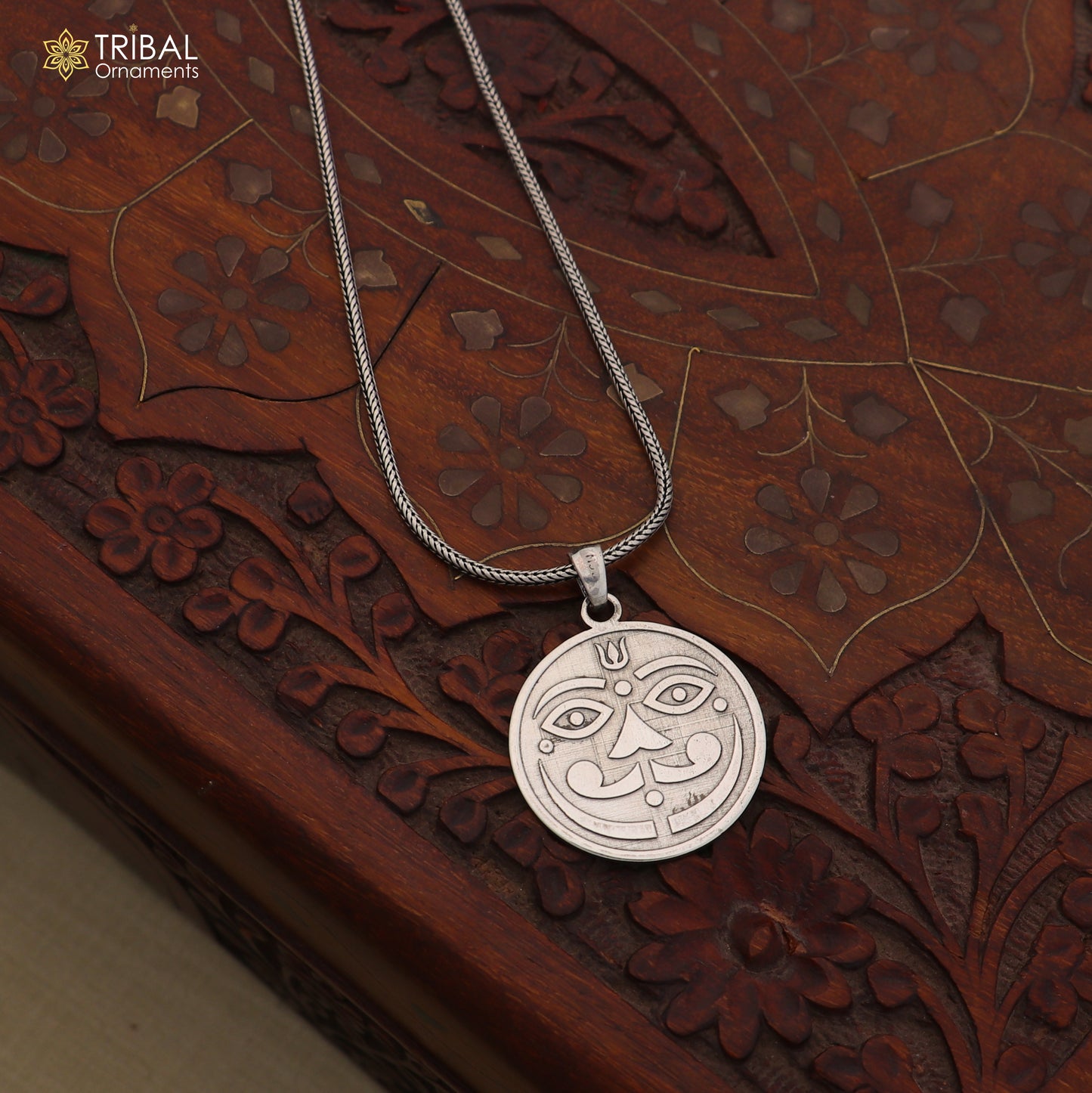 925 sterling silver Salasar bala ji pendant unisex divine jewelry nsp1177
