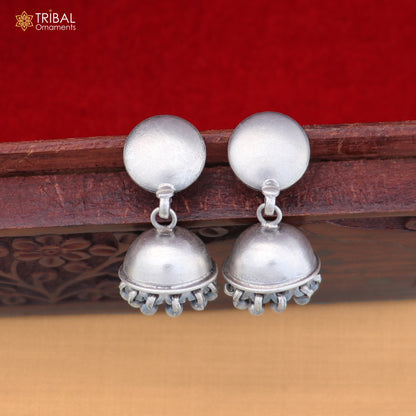 92.5 sterling silver gorgeous Exclusive design jhumka earring tribal jewelry er309