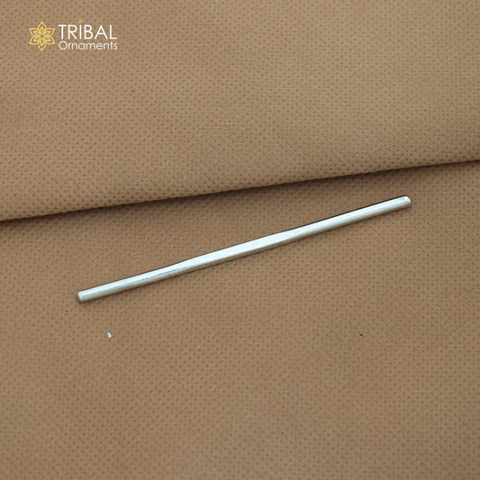 3" inches long solid sterling silver eyeliner stick, kajal sticks, surma stick, fabulous brides gift su1389