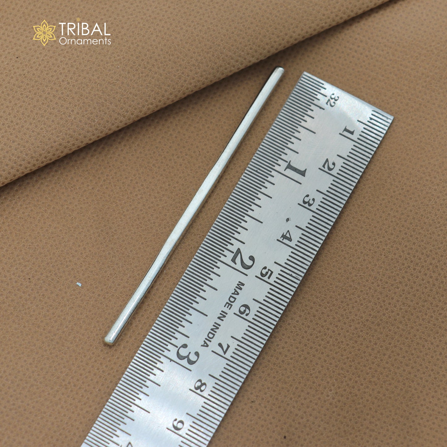 3" inches long solid sterling silver eyeliner stick, kajal sticks, surma stick, fabulous brides gift su1389