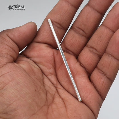 3" inches long solid sterling silver eyeliner stick, kajal sticks, surma stick, fabulous brides gift su1389 - TRIBAL ORNAMENTS