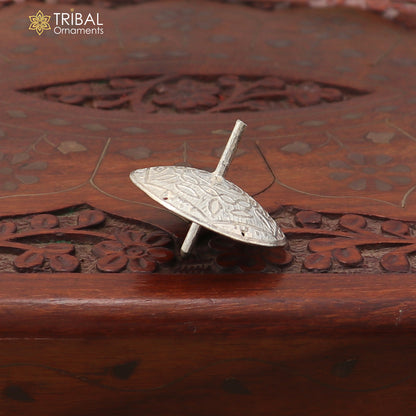 925 sterling silver Firki or Lattu toy for your baby Krishna idols article art883