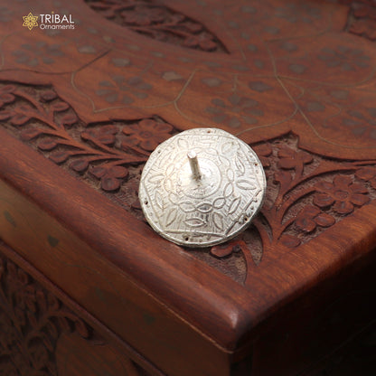 925 sterling silver Firki or Lattu toy for your baby Krishna idols article art883