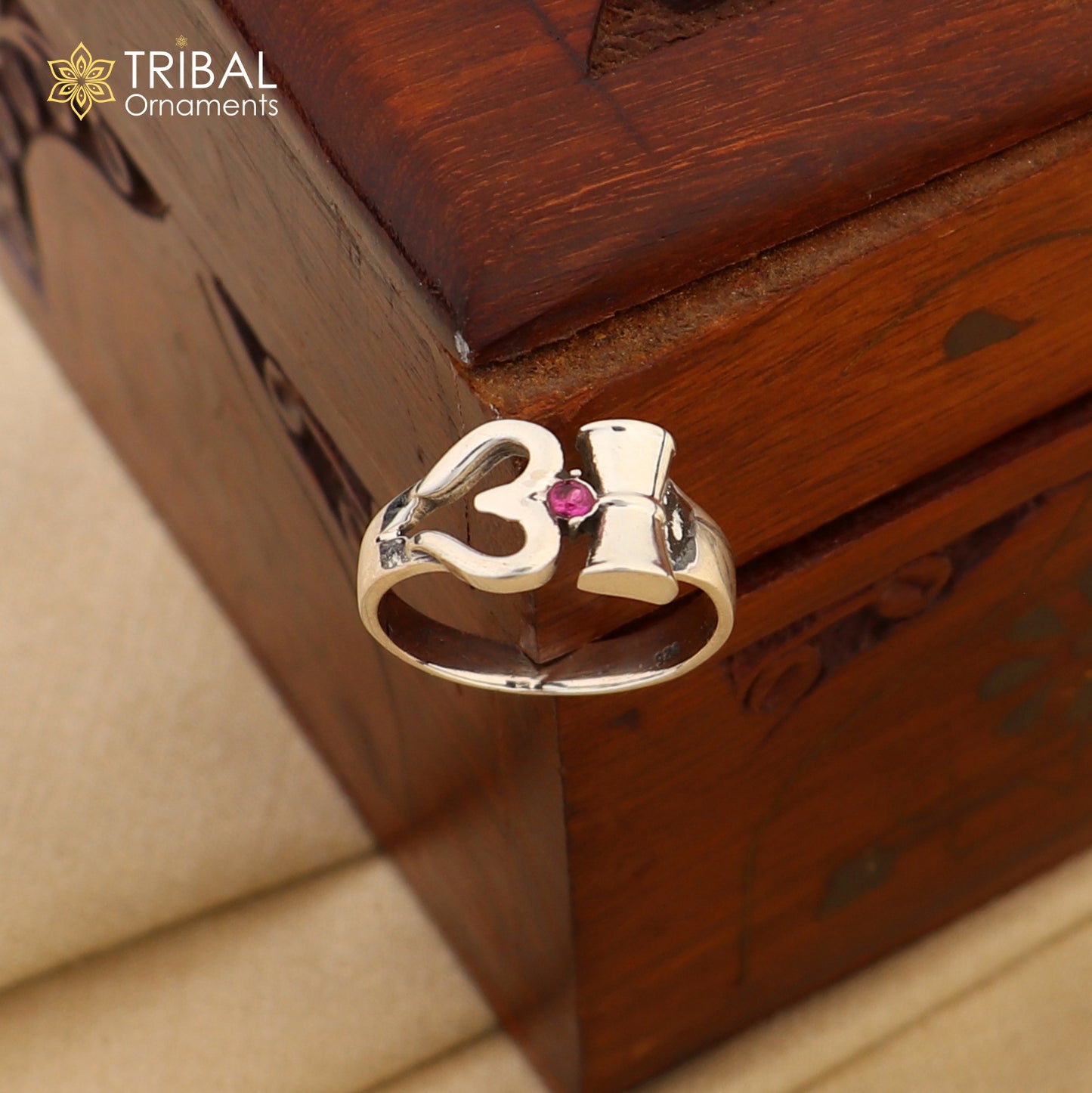 925 sterling silver vintage customized design shiva trident trishul ring band, excellent customized pretty ring unisex jewelry sr281