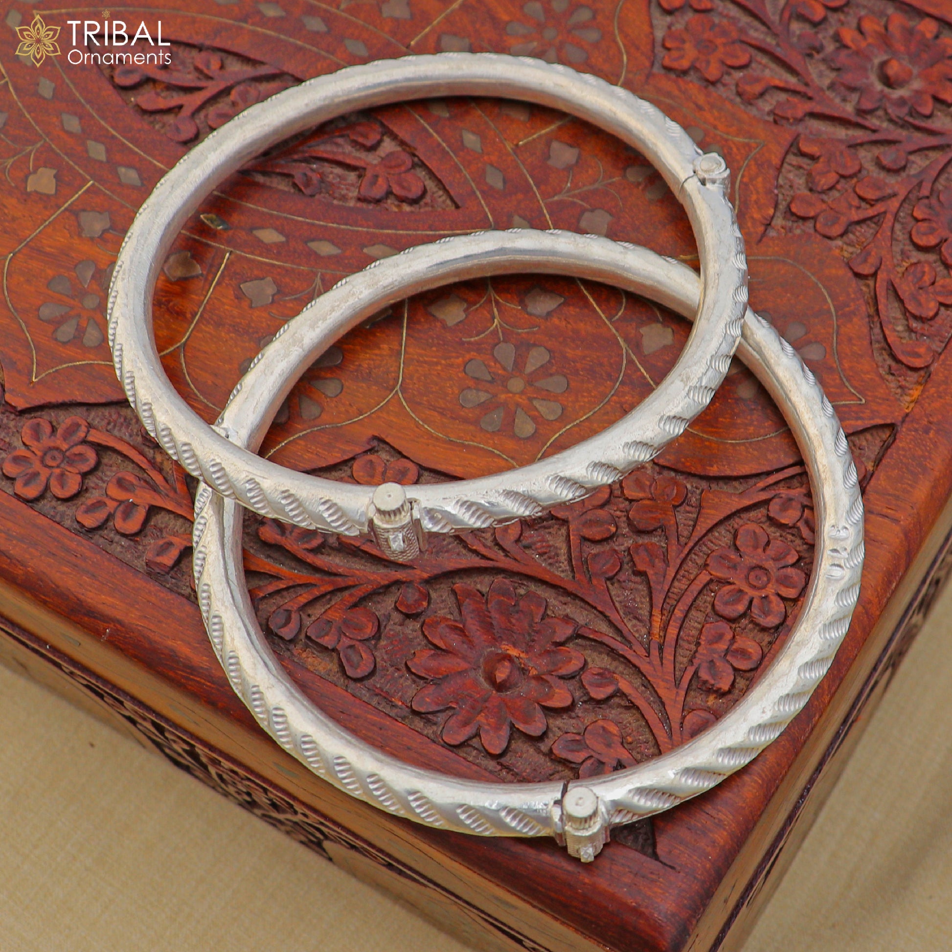 925 sterling silver stylish vintage design customized foot ankle bracelet kada jewelry nsfk160 - TRIBAL ORNAMENTS