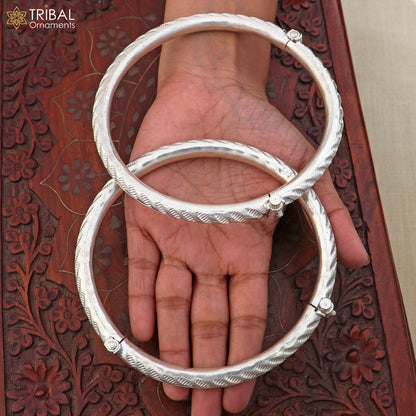 925 sterling silver stylish vintage design customized foot ankle bracelet kada jewelry nsfk160 - TRIBAL ORNAMENTS