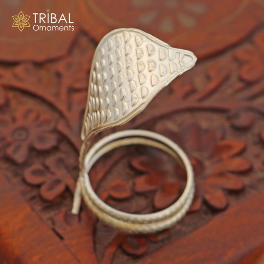 925 sterling silver Shiva snake pendant for puja, detailed design, ideal for worship and Diwali altar decoration.