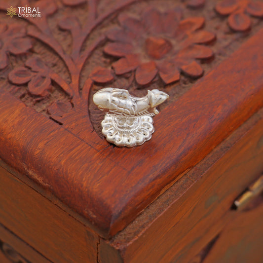 925 sterling silver Lord vishnu avatar Matsya Puja Fish For Prosperity And Good Luck art866 - TRIBAL ORNAMENTS