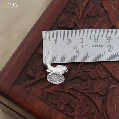 925 sterling silver Lord vishnu avatar Matsya Puja Fish For Prosperity And Good Luck art866 - TRIBAL ORNAMENTS