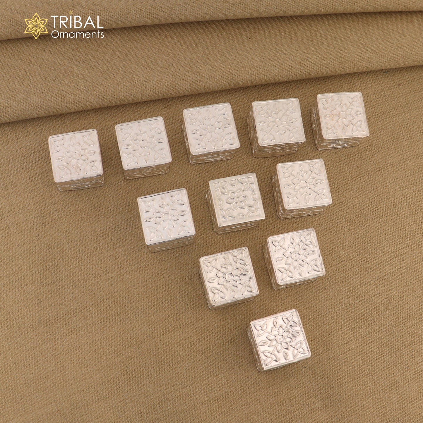 Lot boxes 925 sterling silver trinket box, kajal box/casket box bridal square shape box collection, eyeliner box wedding gifting stb349
