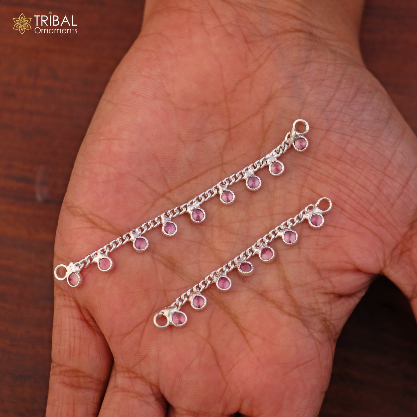 925 sterling silver Lord Krishna necklace and waist belt jewelry set featuring Laddu Gopala design, crafted by TRIBAL ORNAMENTS.