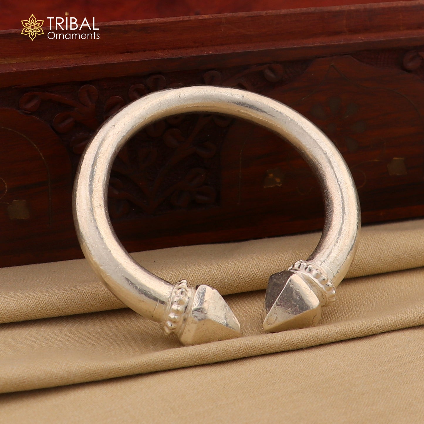 Vintage design stylish handmade Solid sterling silver fabulous solid tribal jewelry unisex gifting from india nsk183