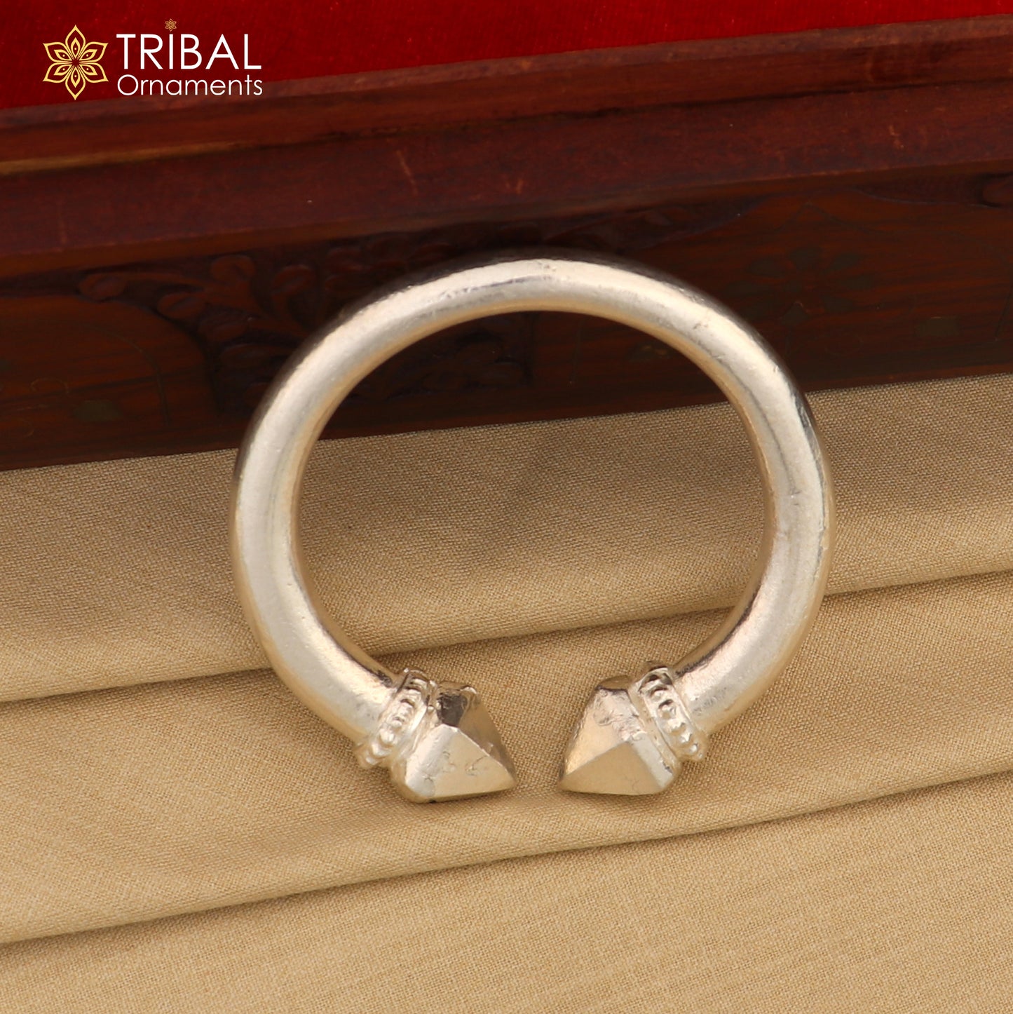 Vintage design stylish handmade Solid sterling silver fabulous solid tribal jewelry unisex gifting from india nsk183