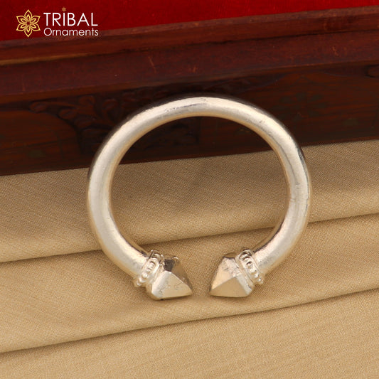 Vintage design stylish handmade Solid sterling silver fabulous solid tribal jewelry unisex gifting from india nsk183