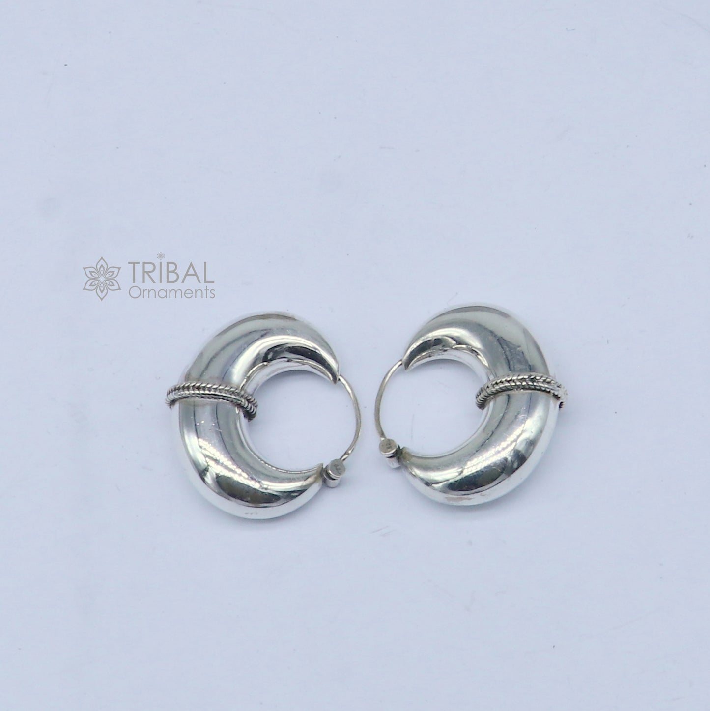 925 sterling silver fabulous vintage plain design hoops earing,elegant hoops cultural earrings s1332