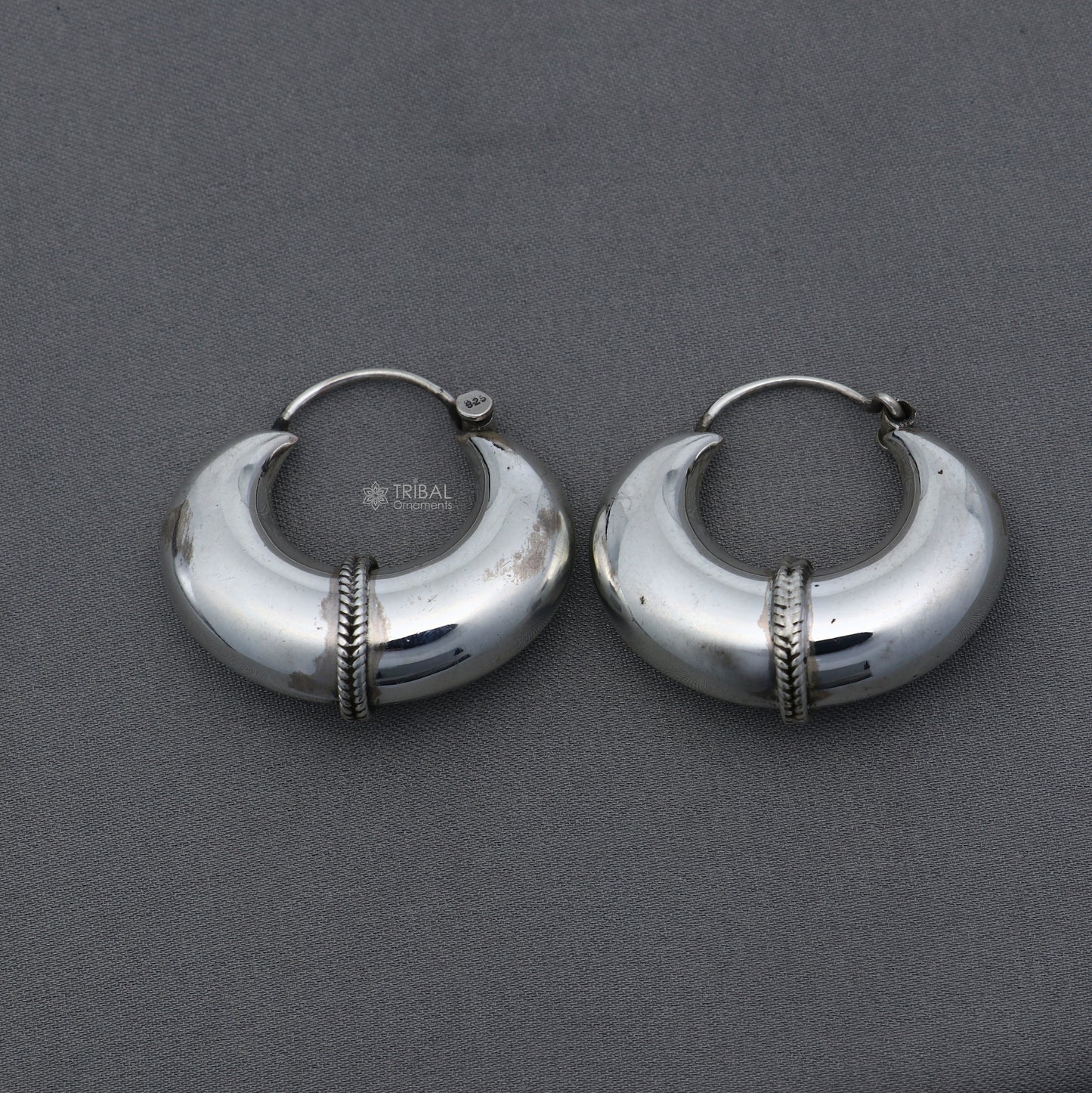 925 sterling silver fabulous vintage plain design hoops earing,elegant hoops cultural earrings s1332