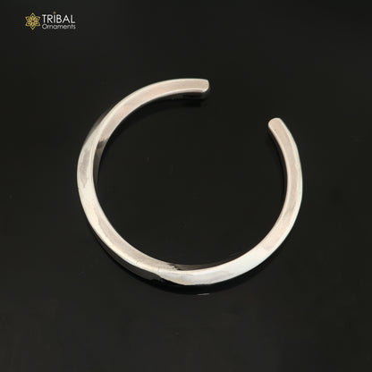 925 pure silver stylish bangle cuff kada men's jewelry cuff262