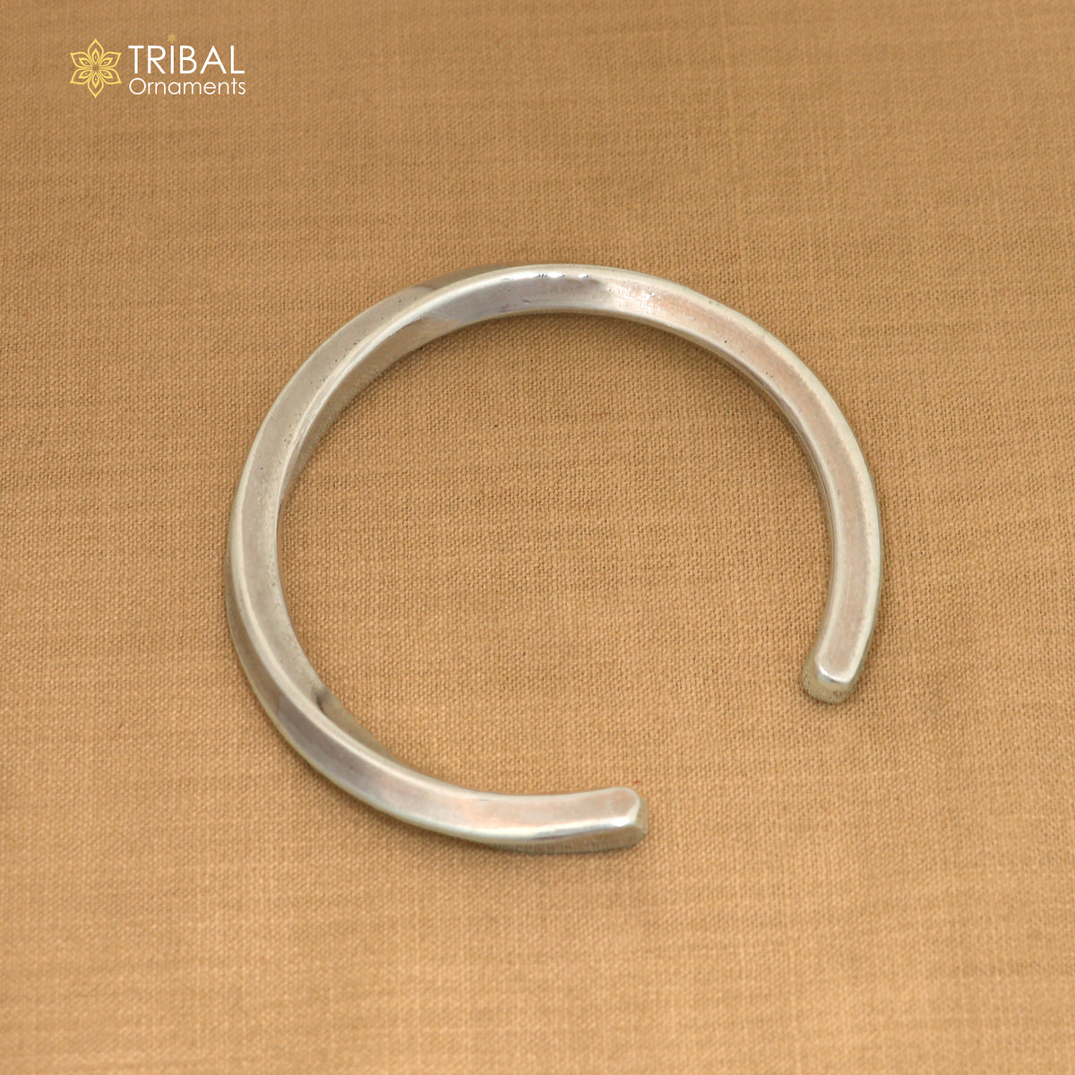 925 pure silver stylish bangle cuff kada men's jewelry cuff262