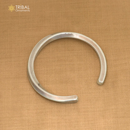 925 pure silver stylish bangle cuff kada men's jewelry cuff262