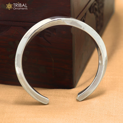 925 pure silver stylish bangle cuff kada men's jewelry cuff262