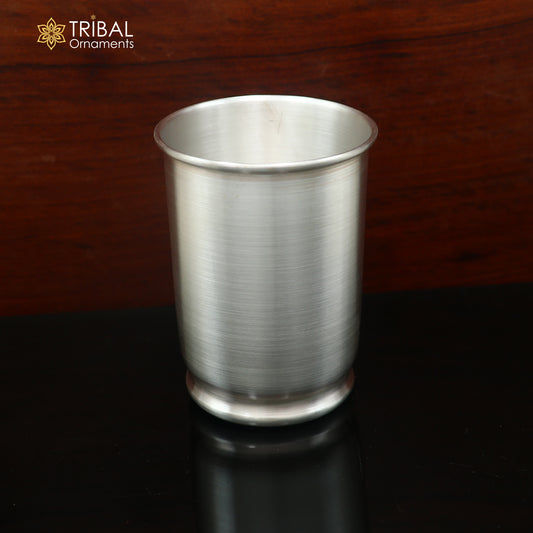 925 fine silver water milk glass tumbler,silver utensils sv328