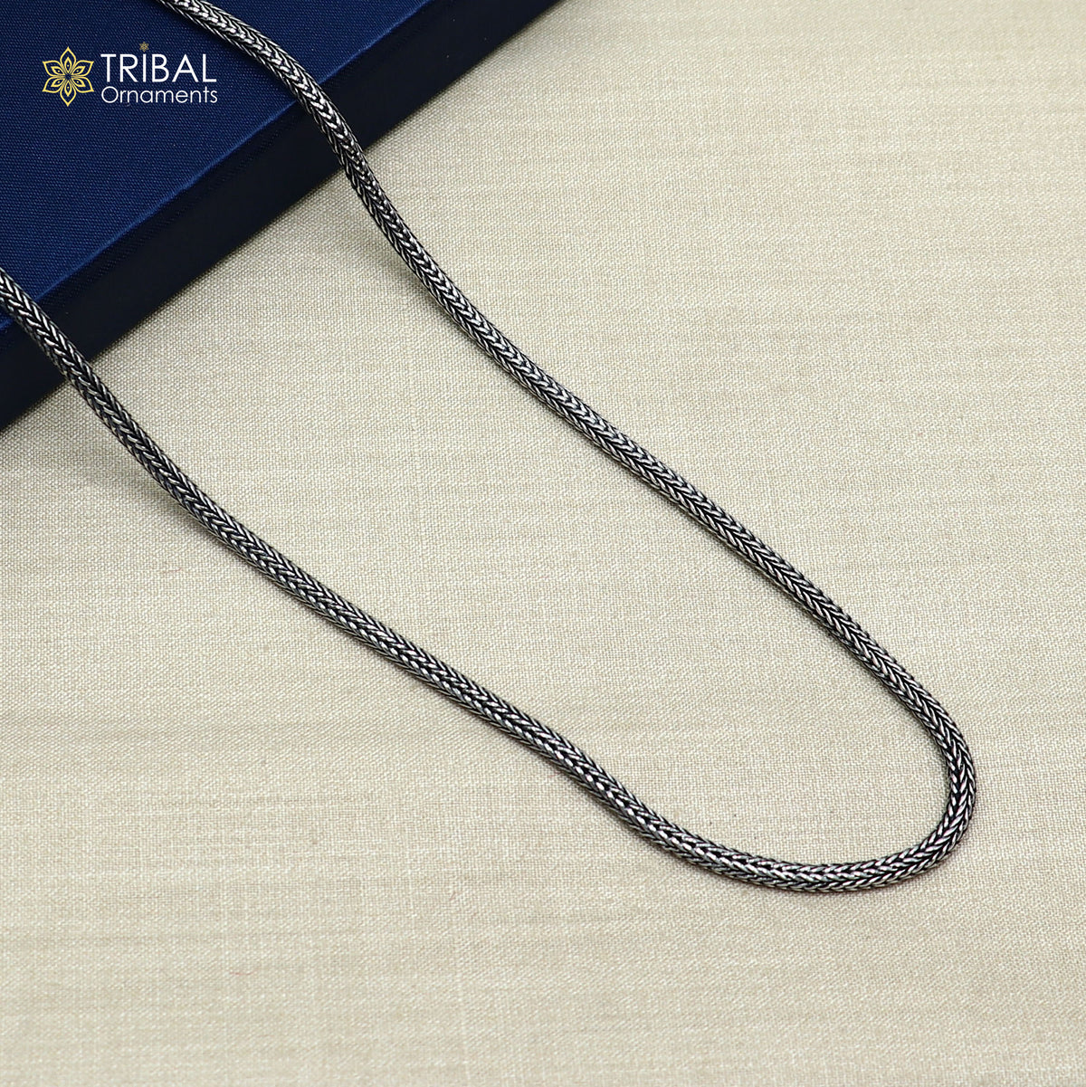 925 sterling silver solid stylish wheat chain necklace best gifting jewelry ch653
