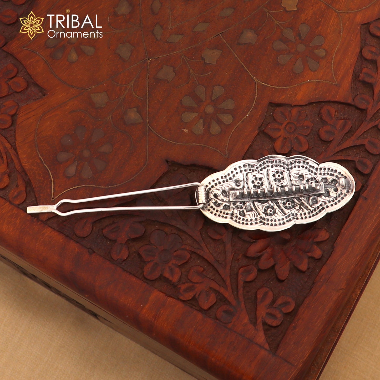 925 sterling silver customized lower design hair pin clip amazing hair jewelry brides gifting hc22