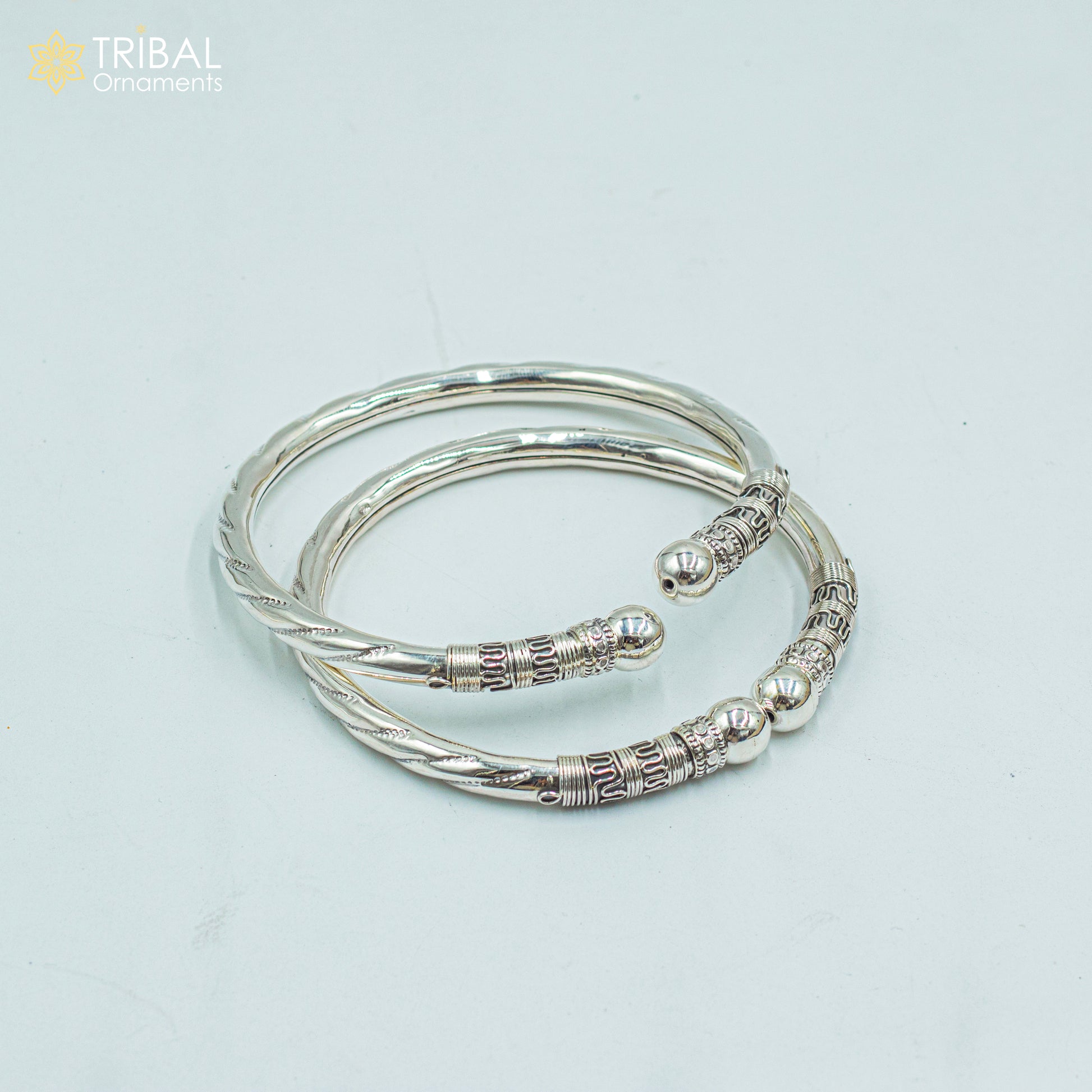 925 sterling silver handmade vintage design gorgeous customized foot bracelet anklet kada hanging drops belly dance ethnic jewelry nsfk128 - TRIBAL ORNAMENTS