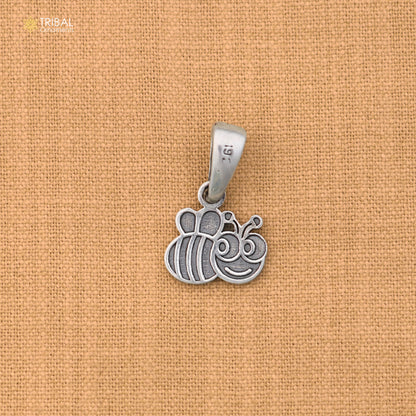 925 sterling silver bee charm Pendant stylish unisex jewelry nsp1136