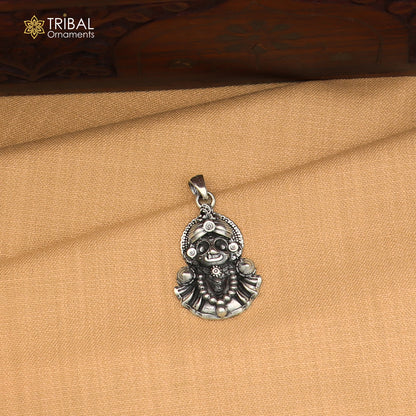 925 sterling silver Idol Shree Jagannath  Pendant stylish unisex jewelry nsp1139