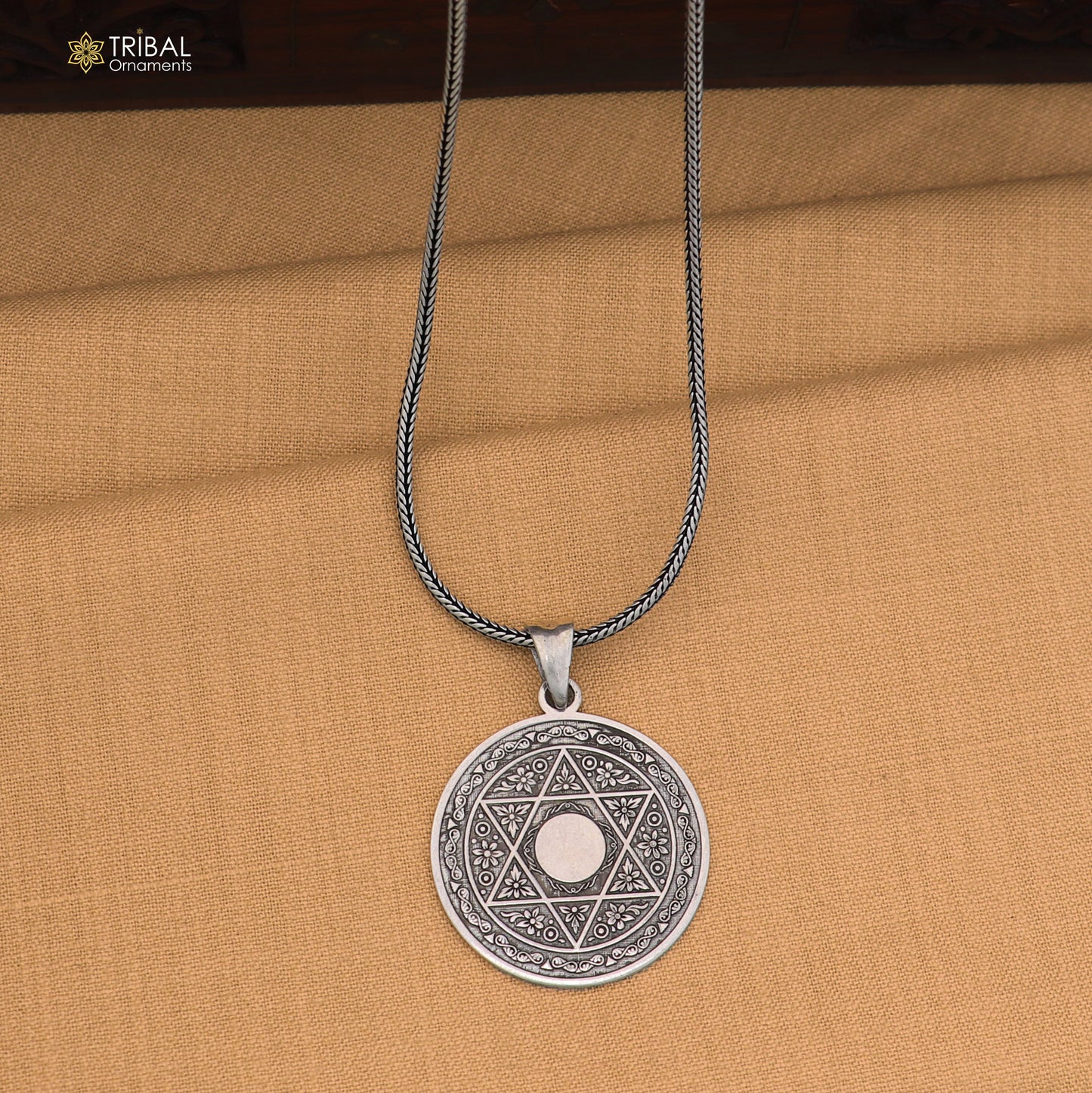 925 sterling silver star design Pendant with chain stylish unisex jewelry nsp1142