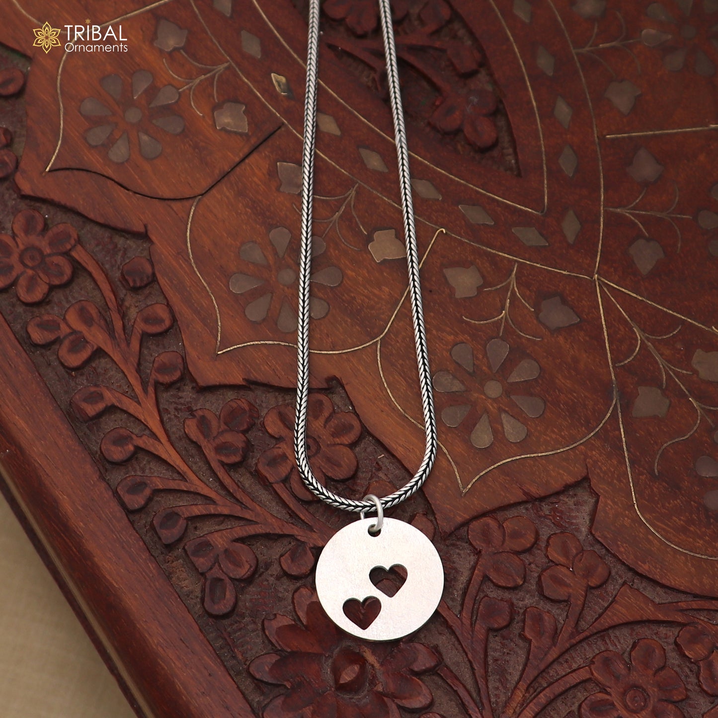 925 sterling silver heart design pendant with chain stylish unisex jewelry nsp1160