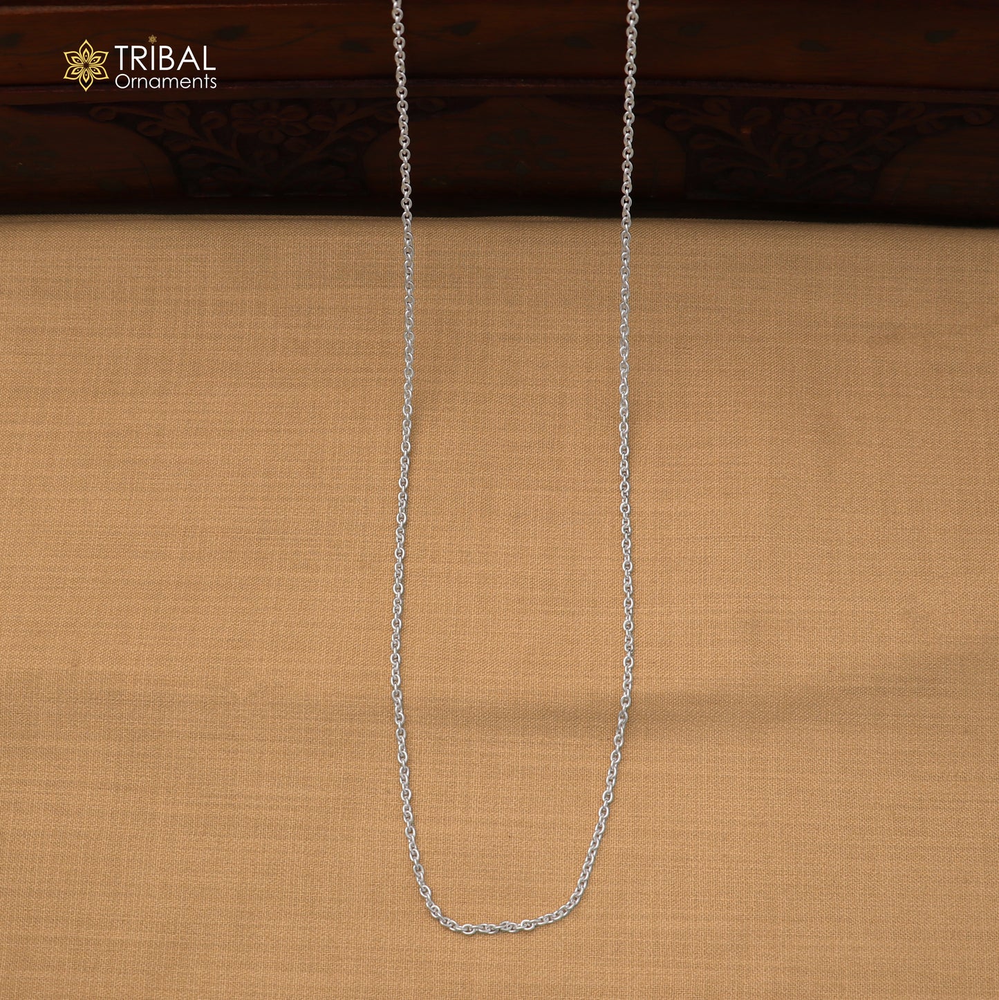 925 Sterling silver cuban link chain Women Stylish Sunglass Eyeglass Cord mask chain ch654