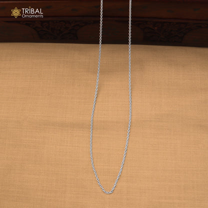 925 Sterling silver pearl beads with cuban link chain Women Stylish Sunglass Eyeglass Cord mask chain ch655