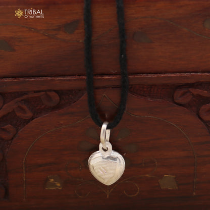 925 sterling silver heart design Pendant stylish unisex jewelry nsp1146