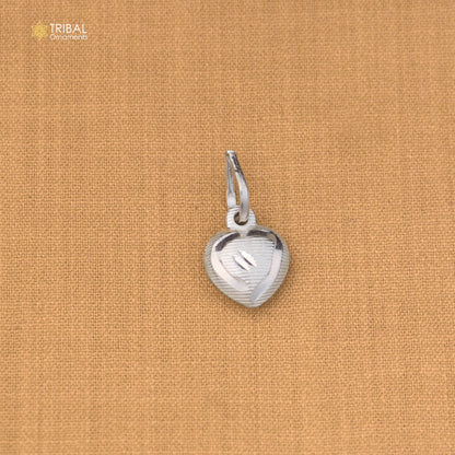 925 sterling silver heart design Pendant stylish unisex jewelry nsp1146