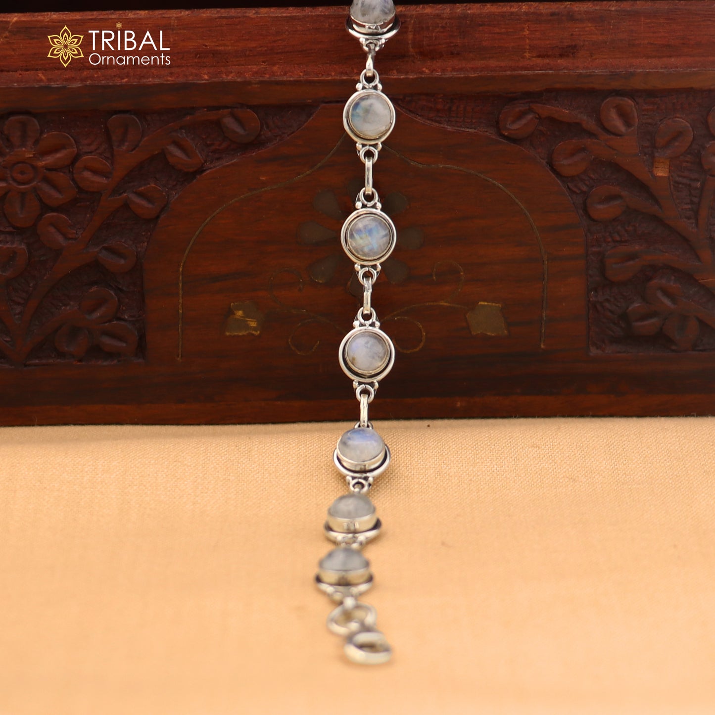 925 sterling silver multi color stone stylish bracelet unisex jewelry sbr773